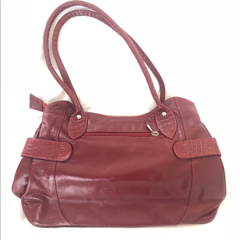 Red leather Excellent condition purse - Picture 2 of 6